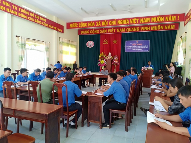 Huyện Lắk sơ kết công tác Đoàn, Hội và phong trào thanh thiếu nhi 6 tháng đầu năm 2019