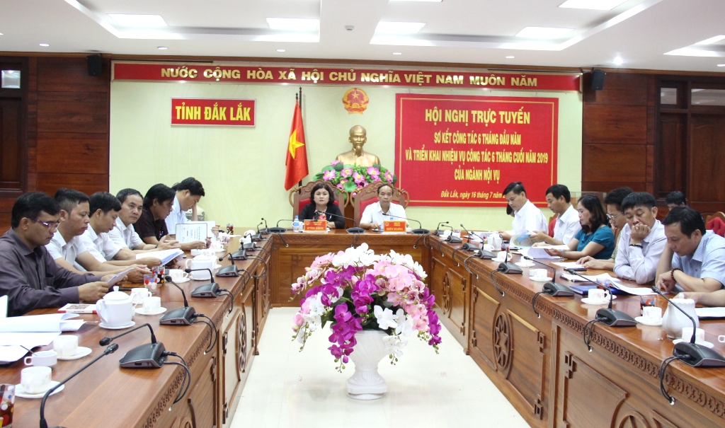 Ngành Nội vụ sơ kết công tác 6 tháng đầu năm 2019