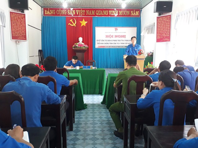 Huyện đoàn M’Đrắk sơ kết công tác đoàn và phong trào thanh thiếu nhi 06 tháng đầu năm 2019