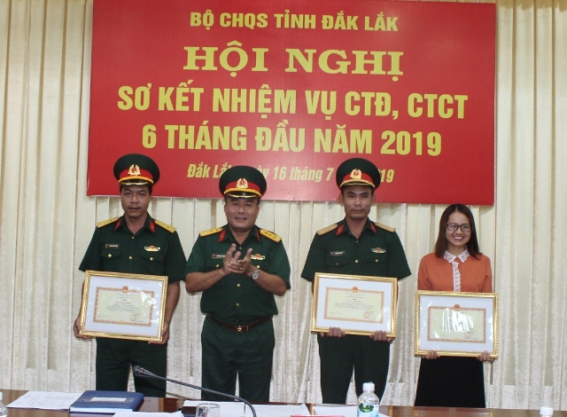 Sơ kết nhiệm vụ công tác Đảng, công tác chính trị 6 tháng đầu năm 2019