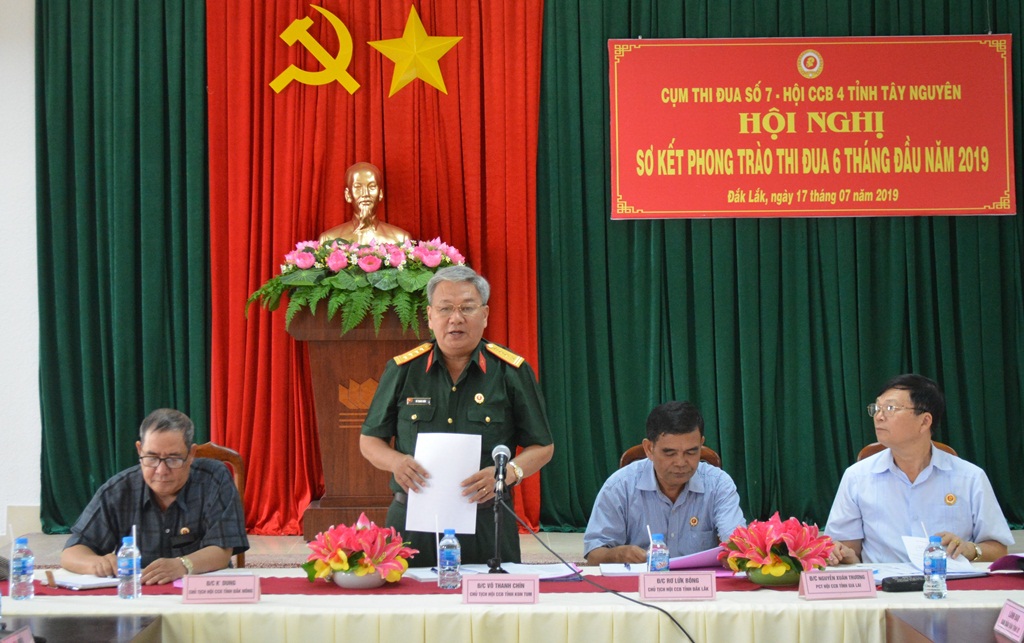 Sơ kết phong trào thi đua “Cựu chiến binh gương mẫu” 6 tháng đầu năm 2019