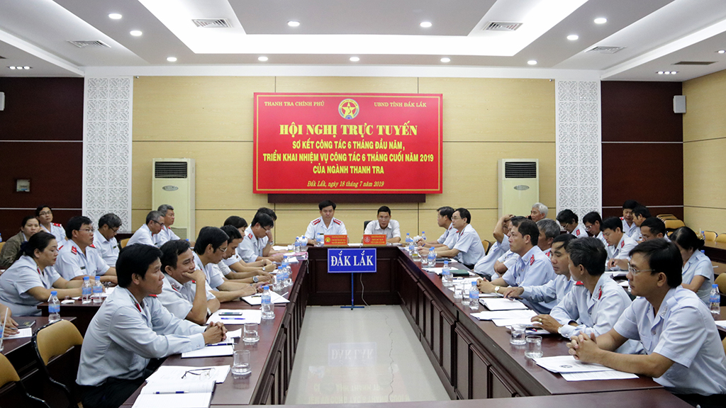 Ngành thanh tra sơ kết công tác 06 tháng đầu năm 2019