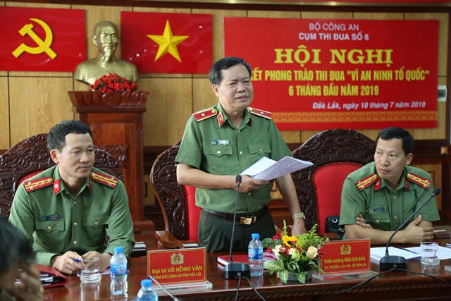 Cụm thi đua số 6 – Bộ Công an sơ kết phong trào thi đua “Vì an ninh tổ quốc” 6 tháng đầu năm 2019