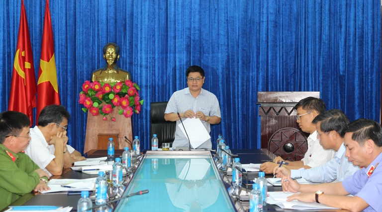 Giao ban công tác Nội chính và phòng, chống tham nhũng quý II năm 2019