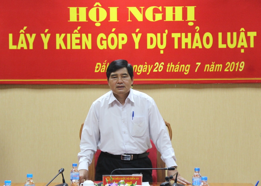 Đoàn Đại biểu Quốc hội tỉnh lấy ý kiến góp ý dự thảo Luật Thanh niên (sửa đổi)