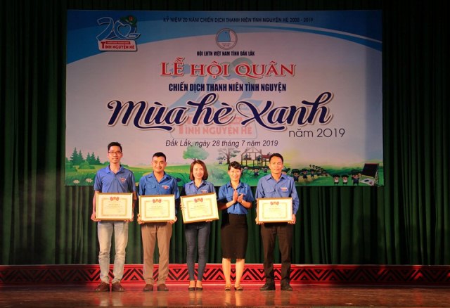 Lễ hội quân Chiến dịch Thanh niên tình nguyện Mùa hè xanh năm 2019