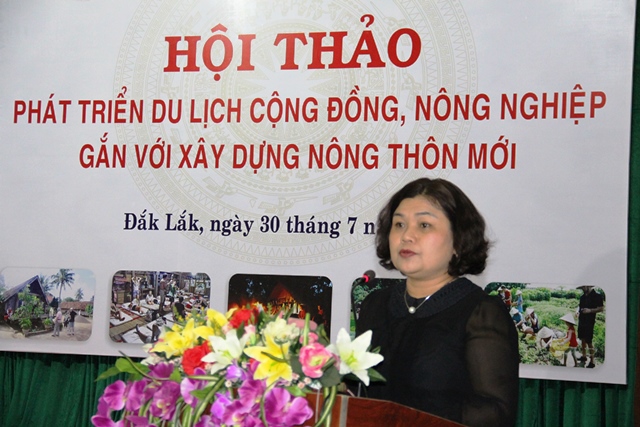 Hội thảo phát triển du lịch cộng đồng, nông nghiệp gắn với xây dựng nông thôn mới