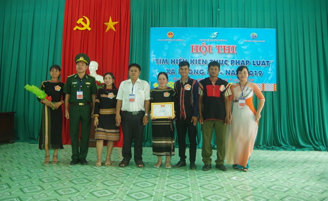 Hội thi “Tìm hiểu pháp luật năm 2019” tại xã Krông Na