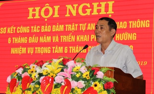 Ban An toàn giao thông tỉnh triển khai nhiệm vụ trọng tâm 06 tháng cuối năm 2019