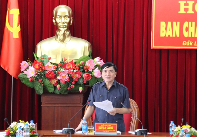 Provincial Standing Committee holds meeting to make suggestions on the draft Resolution on building and developing Buon Ma Thuot City by 2030 with vision to 2045