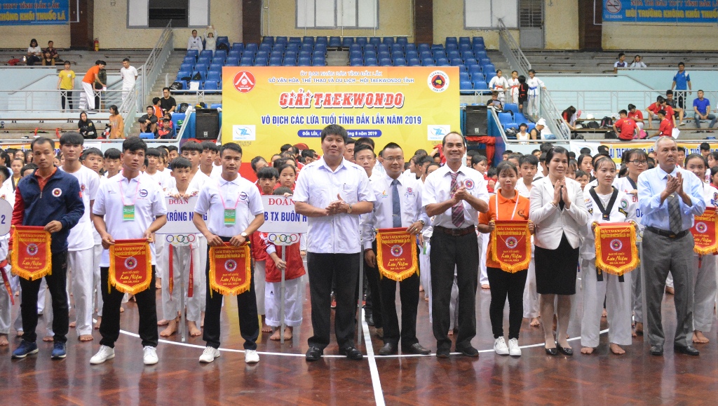 Khai mạc Giải Taekwondo vô địch các lứa tuổi tỉnh Đắk Lắk năm 2019