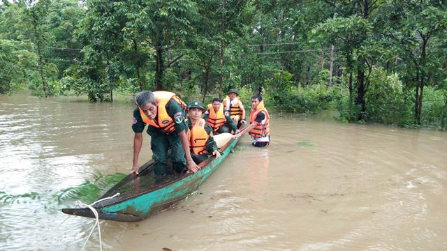 BĐBP Đắk Lắk cứu hộ lực lượng bảo vệ biên giới và người dân Campuchia