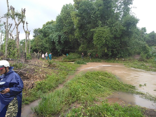 Huyện Cư M’gar:  Một người dân bị lũ cuốn trôi