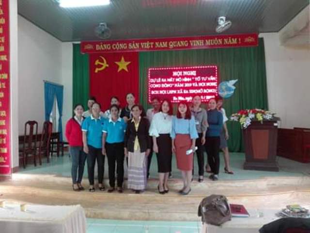 Hội Liên hiệp Phụ nữ xã Ea Sin, huyện Krông Búk ra mắt Tổ tư vấn cộng đồng