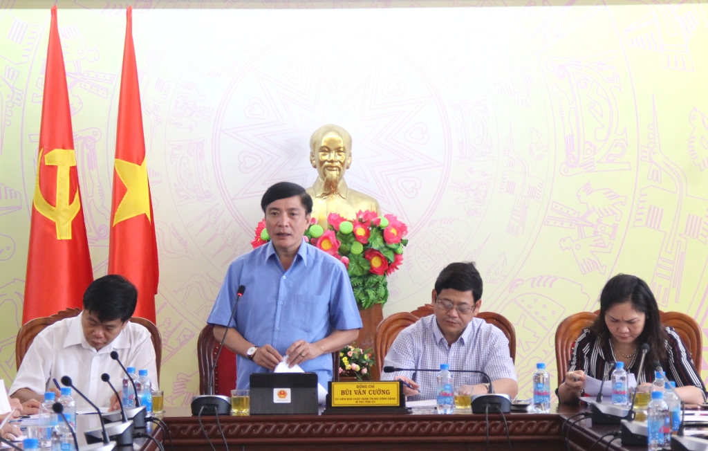 Duy trì và nâng cao chất lượng công tác phối hợp giữa Văn phòng Tỉnh ủy, Văn phòng HĐND tỉnh và Văn phòng UBND tỉnh