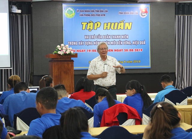 Tập huấn vai trò của Đoàn Thanh niên trong xây dựng nông thôn mới bền vững, hiệu quả