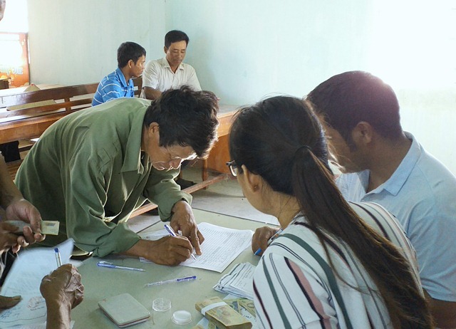 Xã Cư Pui thực hiện hỗ trợ khôi phục sản xuất do thiên tai gây ra trong niên vụ Hè Thu 2018