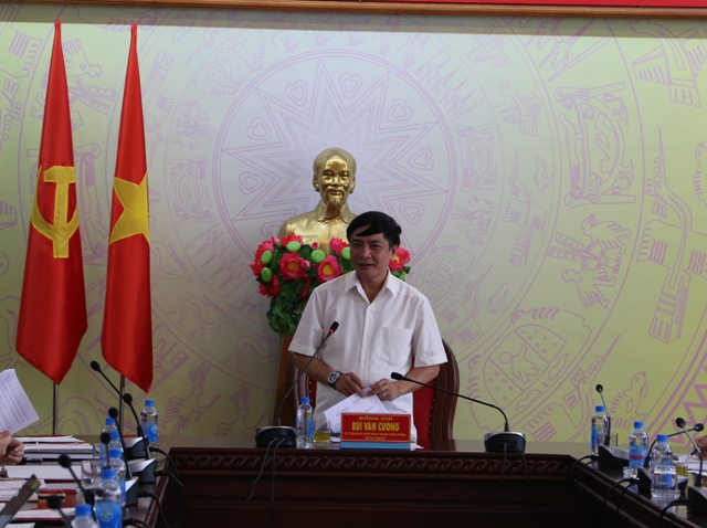 Họp phân công nhiệm vụ Tiểu Ban Văn kiện Đại hội đại biểu Đảng bộ tỉnh lần thứ XVII, nhiệm kỳ 2020-2025