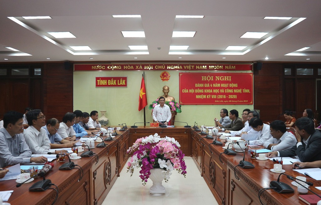 Dak Lak Provincial Council for Science and Technology holds conference on evaluating 4 years of its operation
