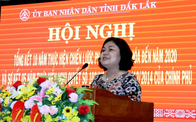 Đắk Lắk tổng kết 10 năm thực hiện “Chiến lược phát triển văn hóa đến năm 2020”