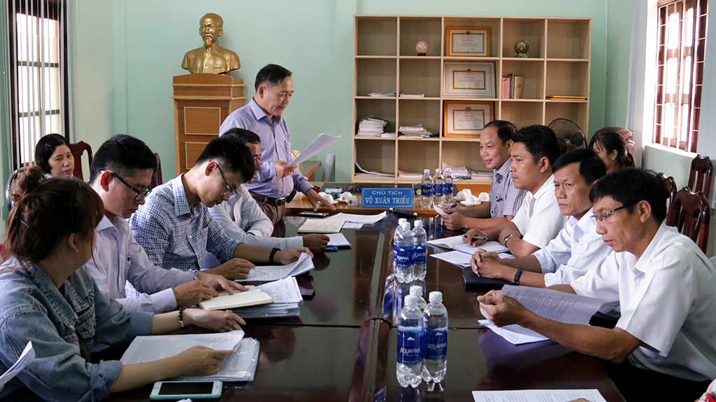 Kiểm tra công tác cải cách hành chính tại xã Hòa Sơn và thị trấn Krông Kmar, huyện Krông Bông