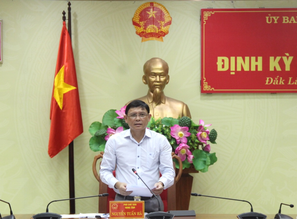 UBND tỉnh họp báo định kỳ tháng 8/2019