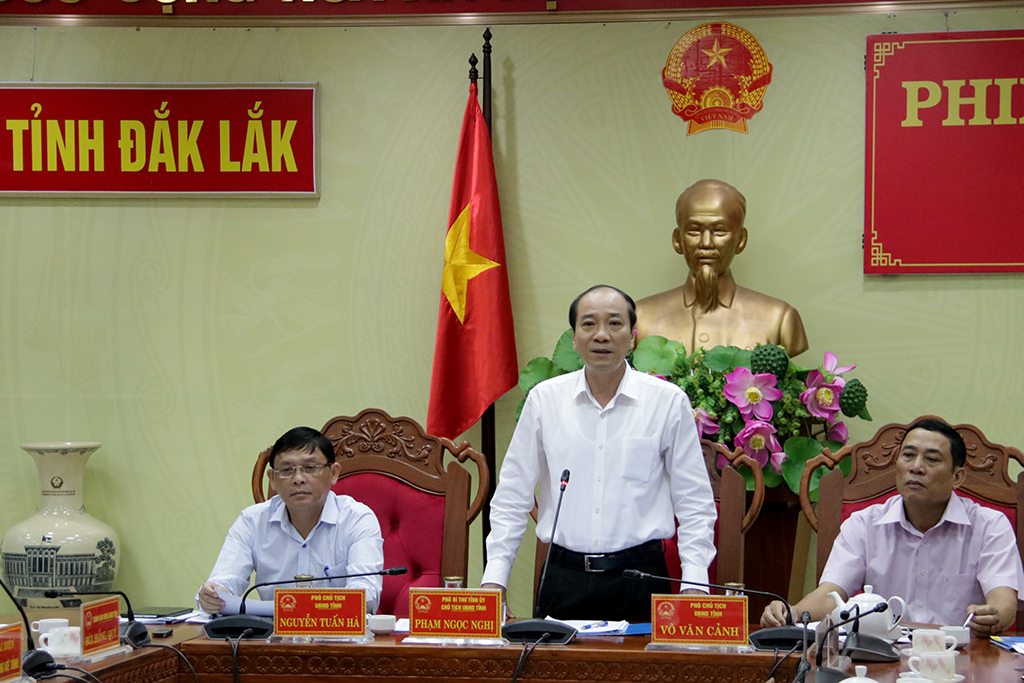 Dak Lak PPC holds regular meeting of August, 2019
