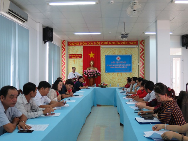 Tập huấn kỹ thuật đánh giá thiệt hại và nhu cầu trong tình huống khẩn cấp