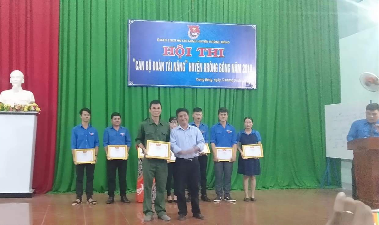 Hội thi “Cán bộ Đoàn tài năng” huyện Krông Bông năm 2019