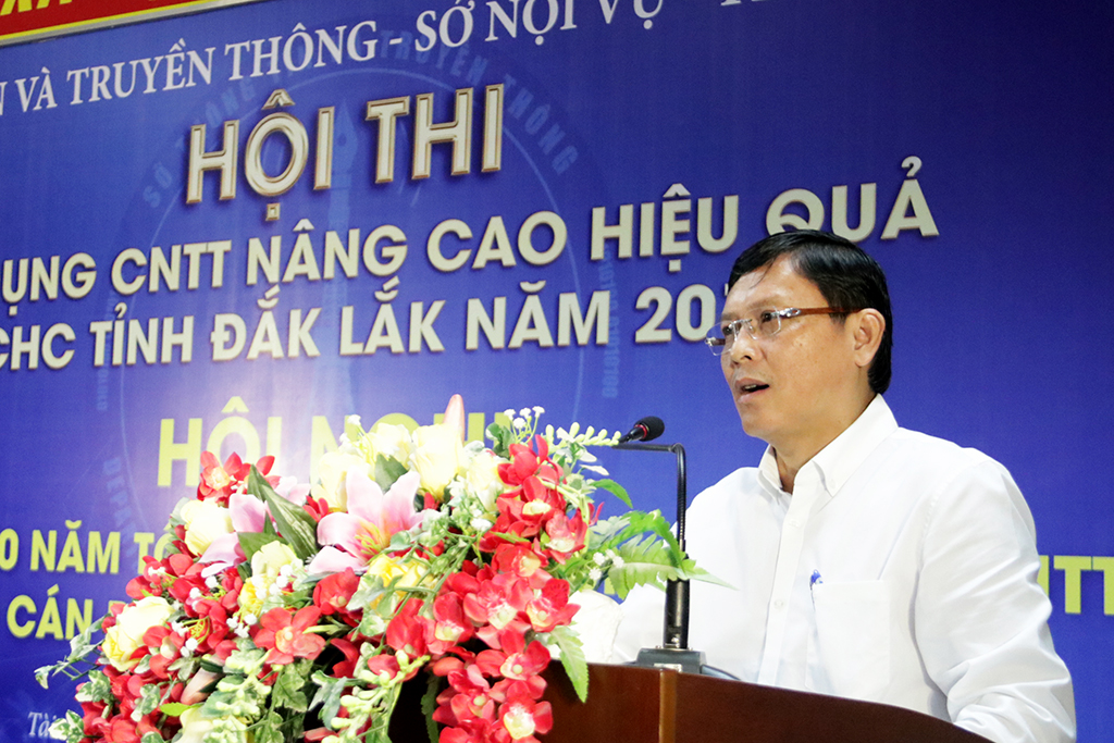 Hơn 100 thí sinh tham gia Hội thi ứng dụng công nghệ thông tin nâng cao hiệu quả cải cách hành chính tỉnh Đắk Lắk năm 2019