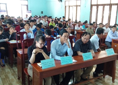 Phiên giao dịch việc làm lưu động huyện Krông Bông năm 2019