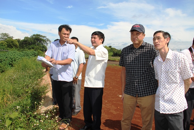 Bí thư Tỉnh ủy đi thị sát trên địa bàn thành phố Buôn Ma Thuột