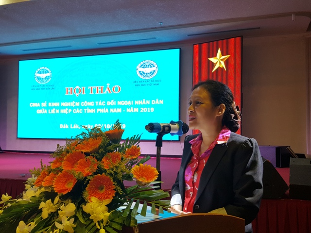 Hội thảo chia sẻ kinh nghiệm công tác đối ngoại nhân dân lần thứ 5 năm 2019