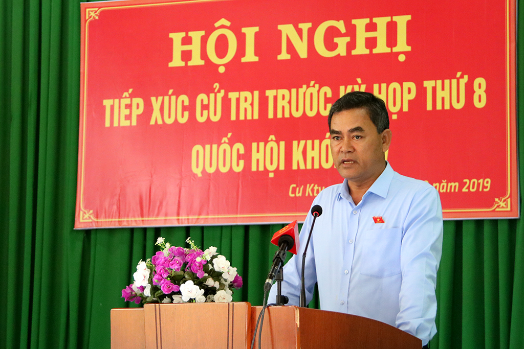 Cử tri Krông Bông kiến nghị sửa chữa, nâng cấp Tỉnh lộ 9 và Tỉnh lộ 12