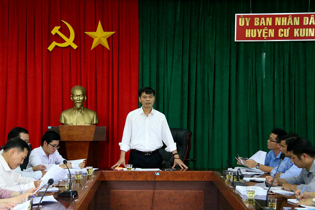 Kiểm tra công tác cải cách hành chính tại huyện Cư Kuin