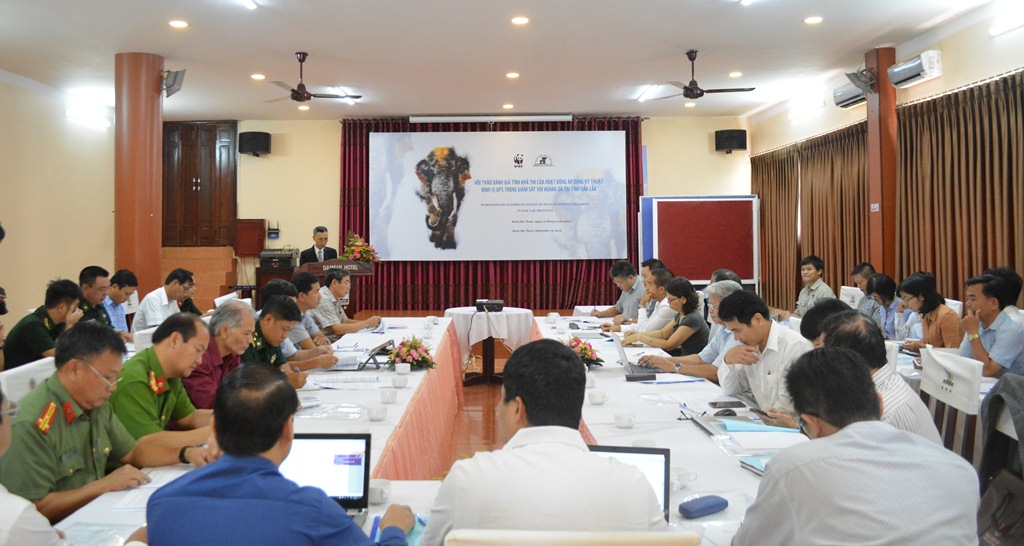 Workshop on Feasibility Study of Wild Elephant GPS Collaring in Dak Lak