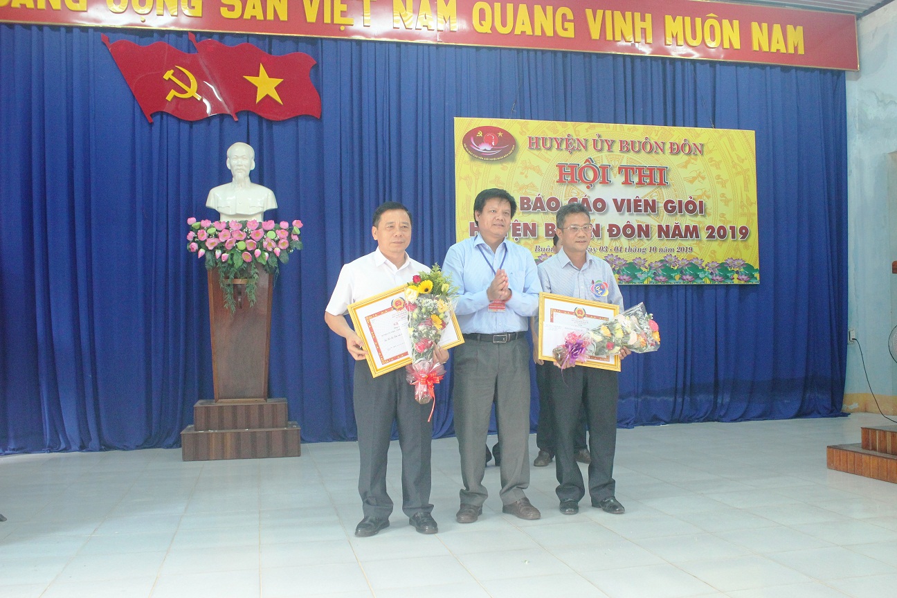 Hội thi Báo cáo viên giỏi huyện Buôn Đôn năm 2019