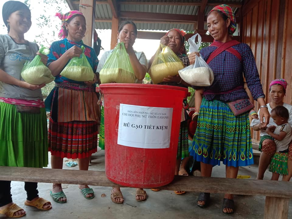 Hội LHPN xã Cư San Xây dựng điểm mô hình 