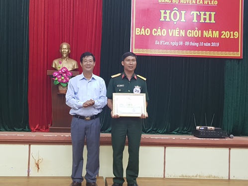 Hội thi báo cáo viên giỏi cấp huyện năm 2019  huyện Ea H’Leo