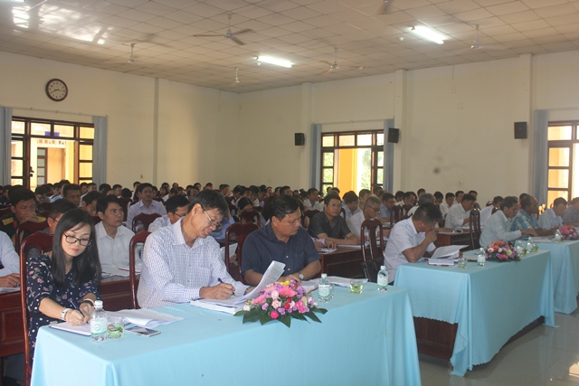 Huyện ủy Cư Kuin sơ kết 9 tháng và triển khai nhiệm vụ 3 tháng cuối năm 2019