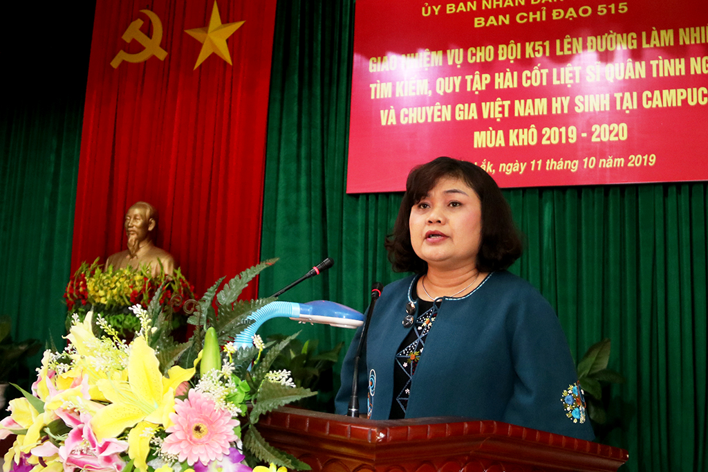 Lễ động viên giao nhiệm vụ Đội K51 lên đường làm nhiệm vụ