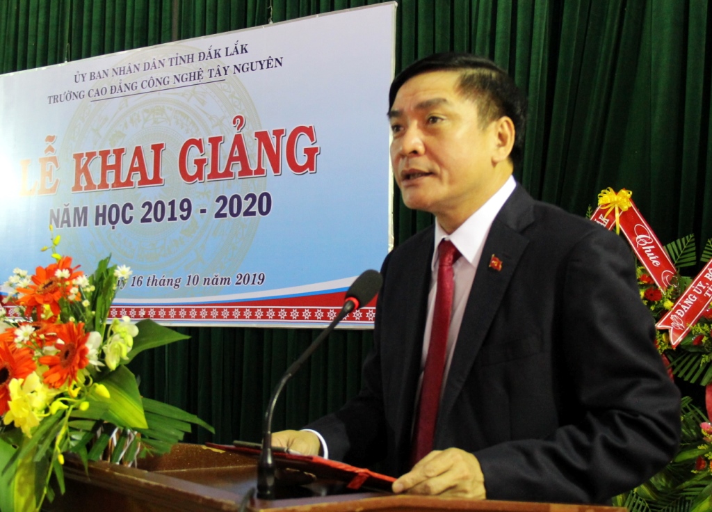 Trường Cao đẳng Công nghệ Tây Nguyên khai giảng năm học 2019-2020
