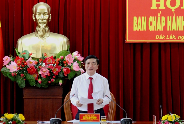 Hội nghị Ban Chấp hành Đảng bộ tỉnh lần thứ 25 (mở rộng)