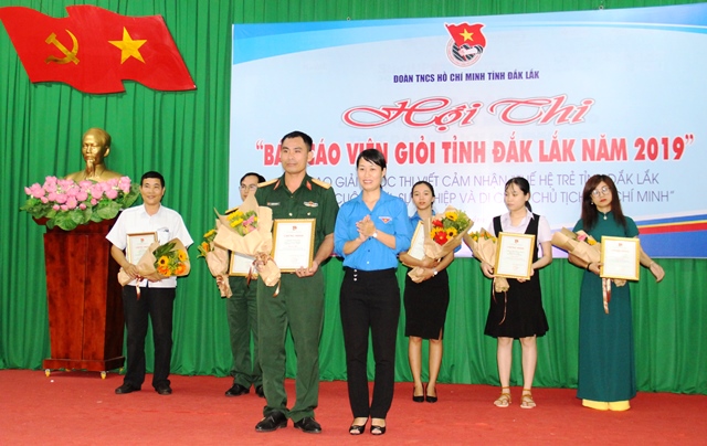 Hội thi “Báo cáo viên giỏi tỉnh năm 2019”
