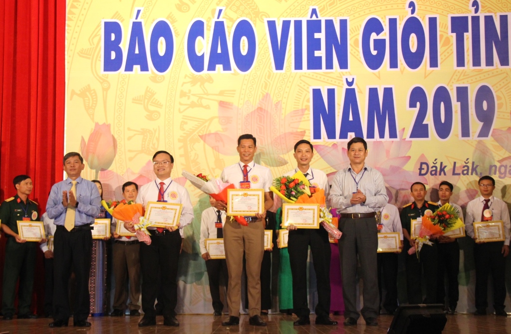 Bế mạc Hội thi Báo cáo viên giỏi cấp tỉnh năm 2019