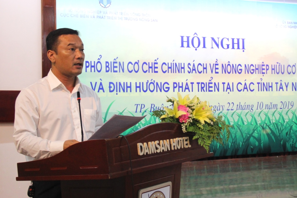 Disseminating policies on organic agriculture in Vietnam and development orientations in the Central Highlands localities