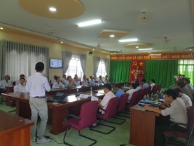 UBND huyện Ea H’Leo  tập huấn “ Phòng họp không giấy tờ VNPT – eCabinet”