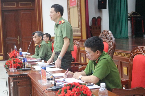 Công an tỉnh Đắk Lắk tổ chức Hội nghị giao ban công tác tháng 11/2019