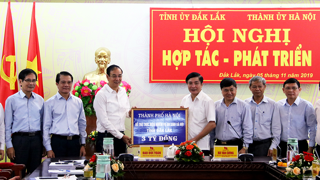 Hội nghị Hợp tác-  phát triển giữa Đắk Lắk và Hà Nội