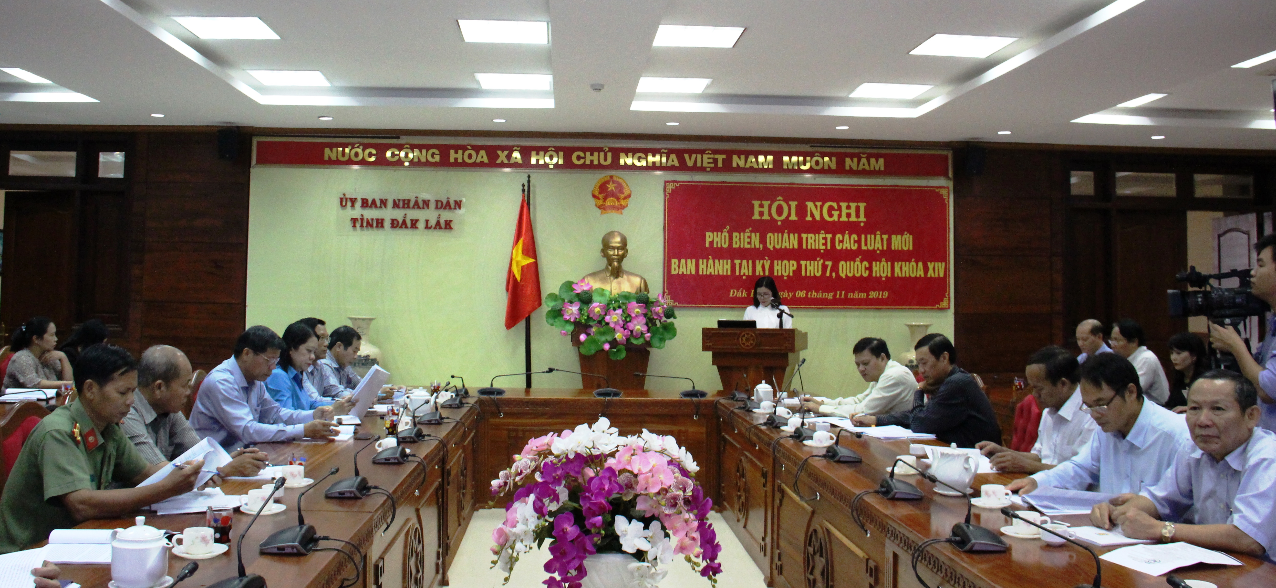 Hội nghị trực tuyến phổ biến các Luật mới ban hành tại Kỳ họp thứ 7, Quốc hội khóa XIV